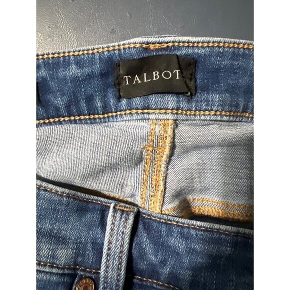 Talbots Womens Straight Leg Jeans Size 16 Blue Denim - Picture 3 of 11